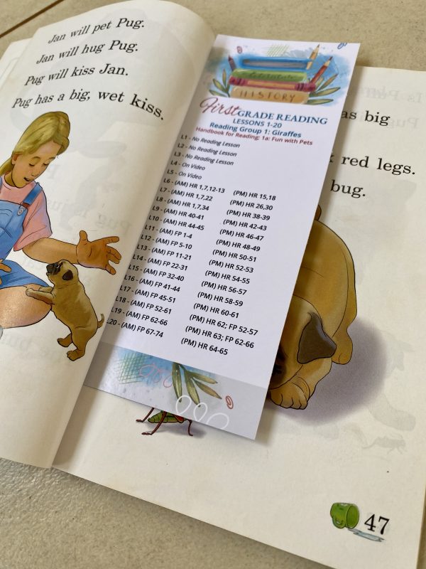 1st Grade Reading Bookmarks - Group 1 - Image 2