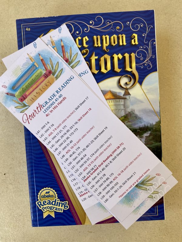 4th Grade Reading Bookmarks