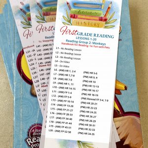 1st Grade Reading Bookmarks - Group 2