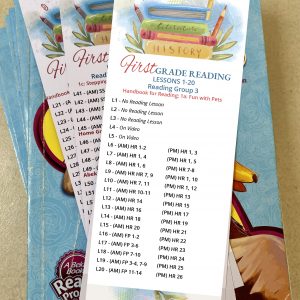 1st Grade Reading Bookmarks - Group 3