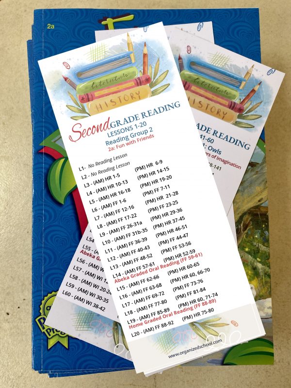 2nd Grade Reading Bookmarks - Group 2