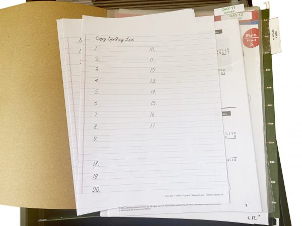 2nd Grade Spelling Tests Template - Image 3
