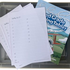 2nd Grade Spelling Tests Template