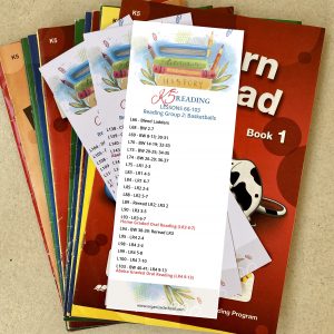 K5 Reading Bookmarks - Group 2